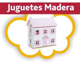 Juguetes y casitas de Muñecas de Madera